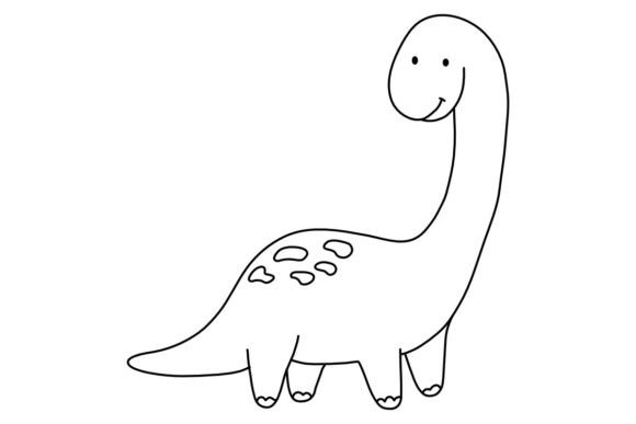 Accelerating Digital Illustration: The Strategic Value of the Dinosaur Line Art Procreate Brush Stamp