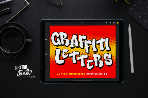 Evaluating Graffiti Letter Stamps for Procreate I