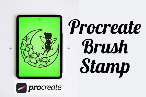 Evaluating the Crescent Fairy 17 Procreate Brush Stamp for Digital Illustration