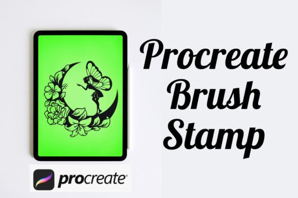 Mastering the Crescent Fairy 9 Procreate Brush Stamp