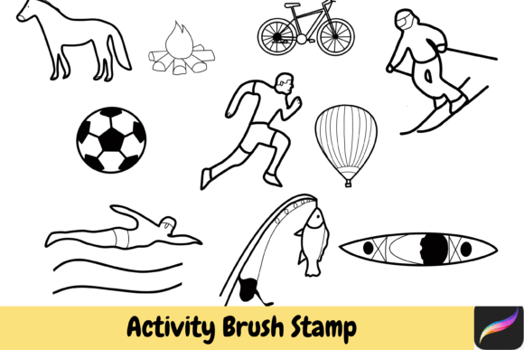 Outdoor Activity Procreate Brush Stamps: A Practical Guide for Digital Artists