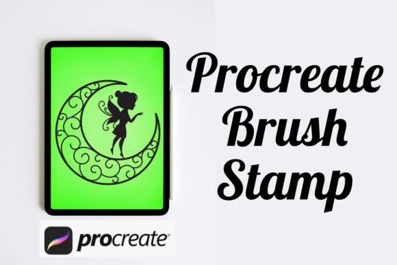 Streamlining Digital Illustration with the Crescent Fairy 4 Procreate Brush Stamp