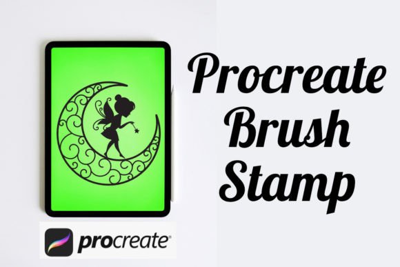 Streamlining Digital Illustration with the Crescent Fairy 5 Procreate Brush Stamp