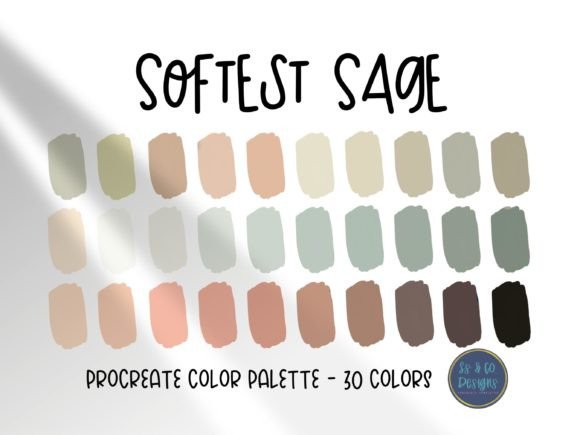 Unlocking Creative Flow: A Deep Dive into the Softest Sage Procreate Color Palette