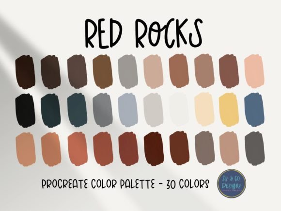 Unlocking Creative Flow: A Guide to the Red Rocks Procreate Color Palette