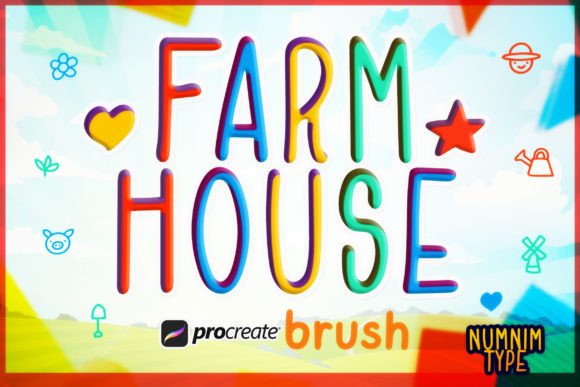 Unlocking Creative Potential with the Farm House Kid A-Z Procreate Brush Set
