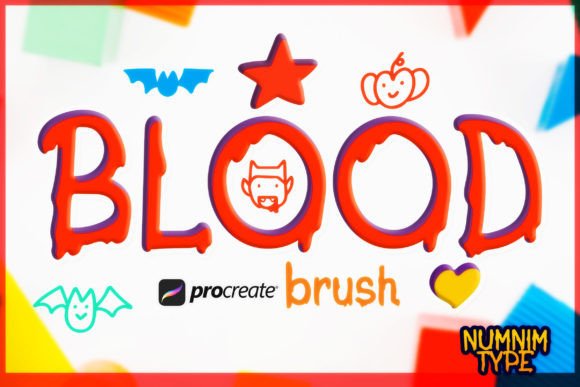 Unlocking Creative Potential with the Procreate Brush Blood Kids Alphabet a-Z