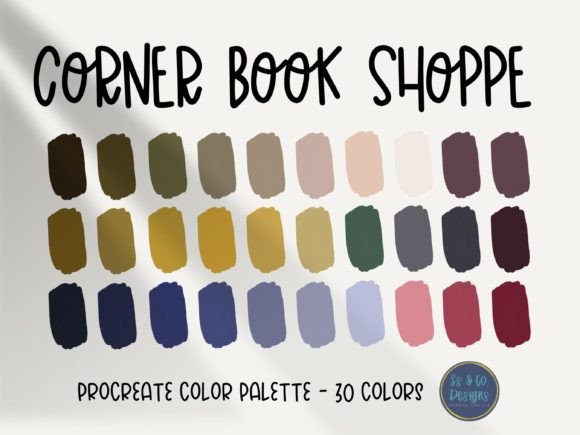 Unlocking Creativity with the Corner Book Shop Procreate Color Palette: A Guide for Digital Artists